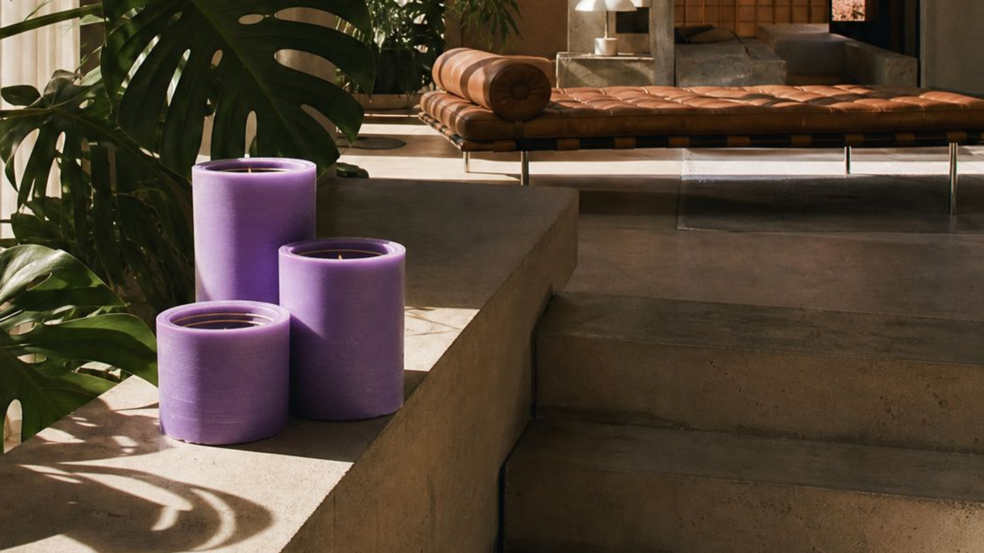 Candloop gyertya egy szobában interior design